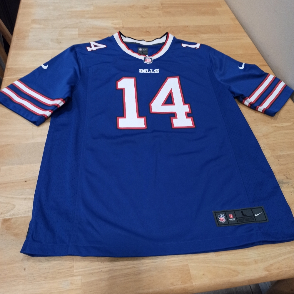 Nike Vapor Limited Stefon Diggs Buffalo Bills NFL Football Jersey Blue Adult L - Picture 10 of 16